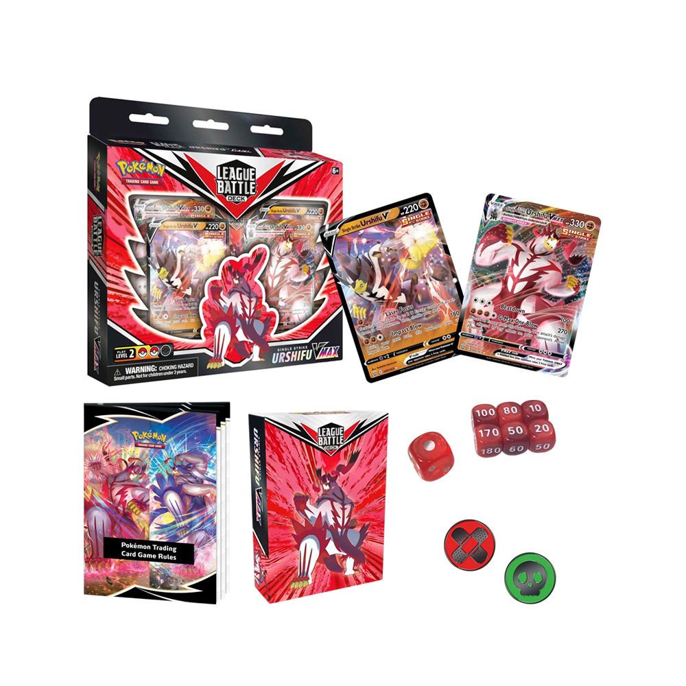 Pokemon TCG Single Strike Urshifu VMAX Deck Ingles